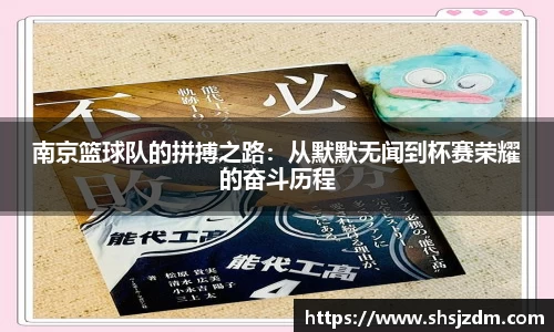 南京篮球队的拼搏之路：从默默无闻到杯赛荣耀的奋斗历程